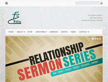 Tablet Screenshot of fbcmedford.com